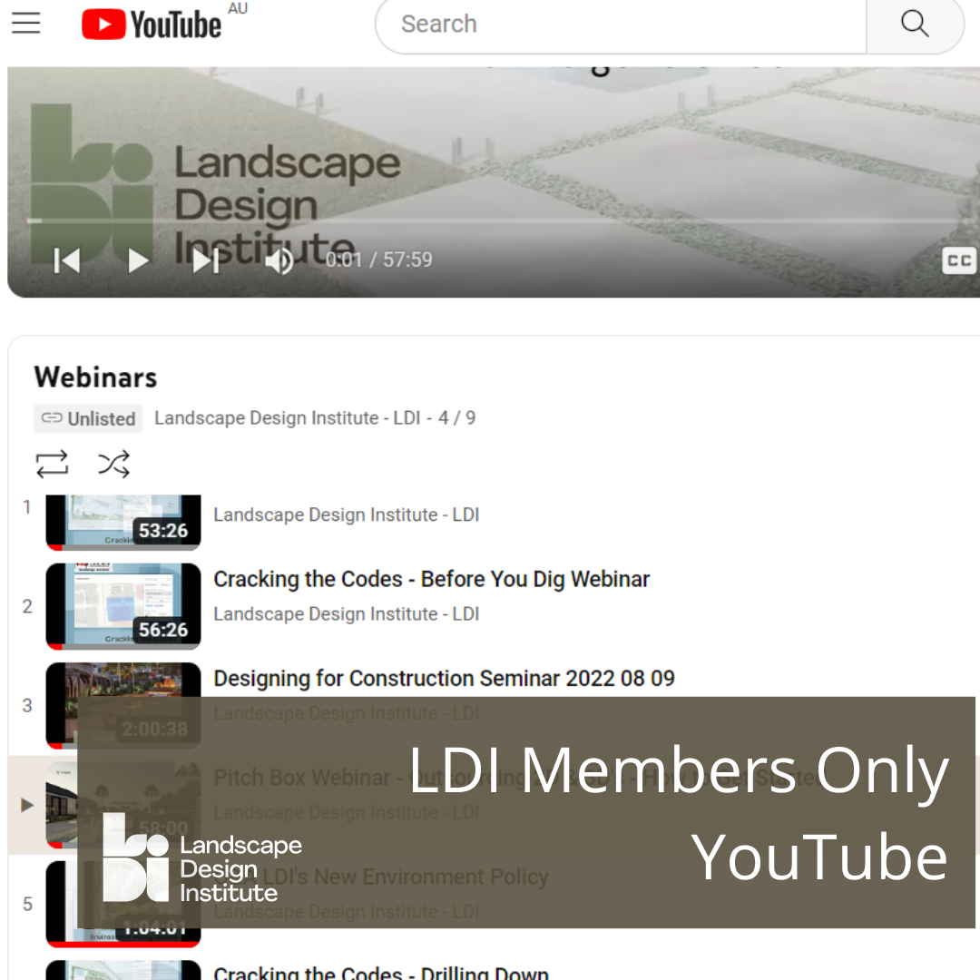 Link to LDI Members only videos